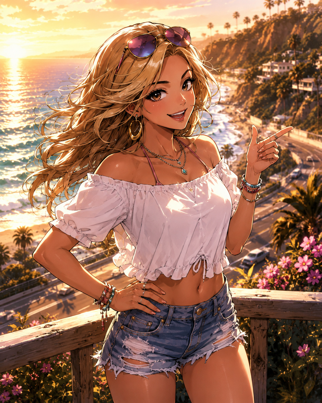 Malibu Girl character