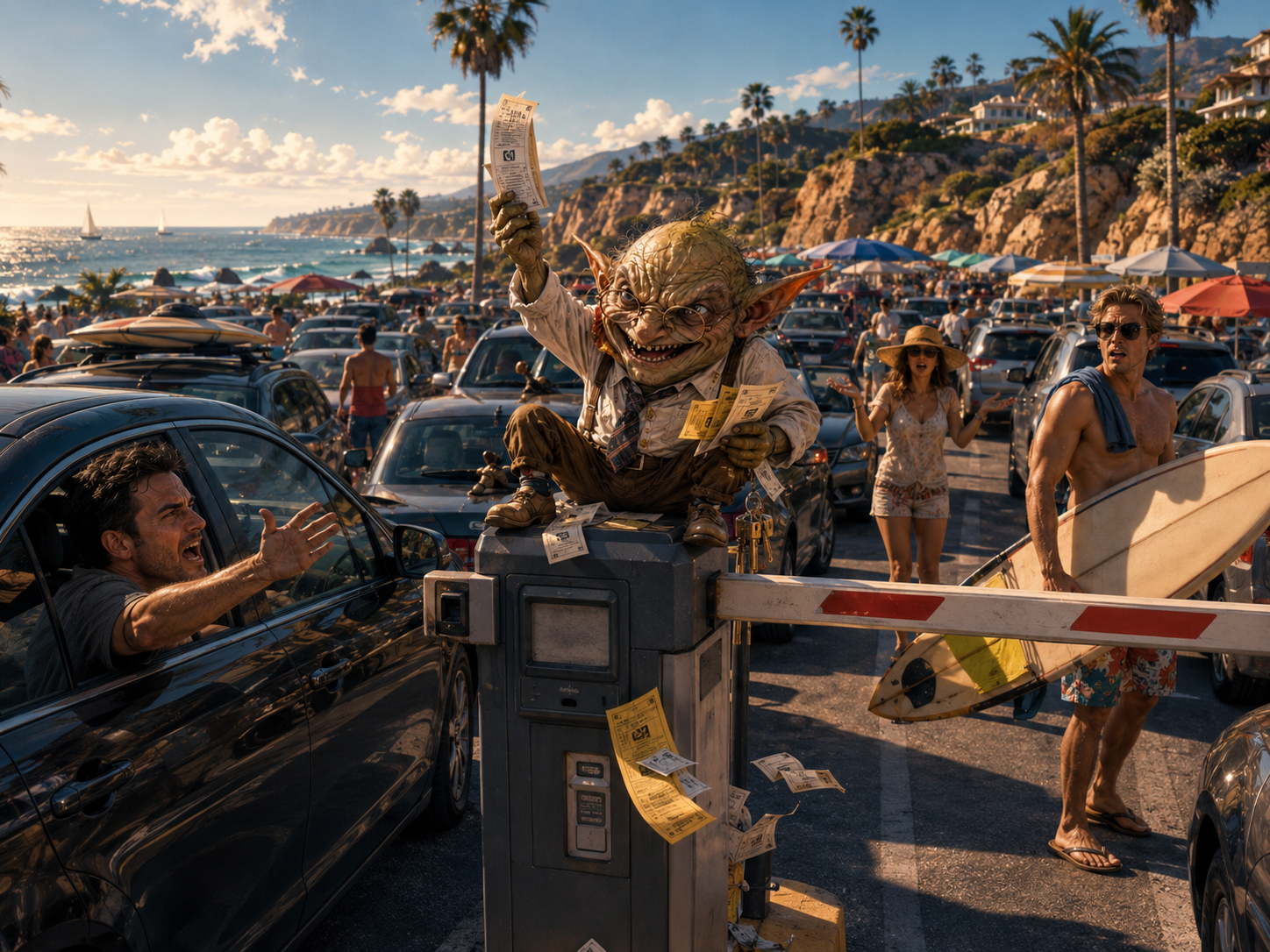 Malibu Parking Goblin creating weekend traffic chaos
