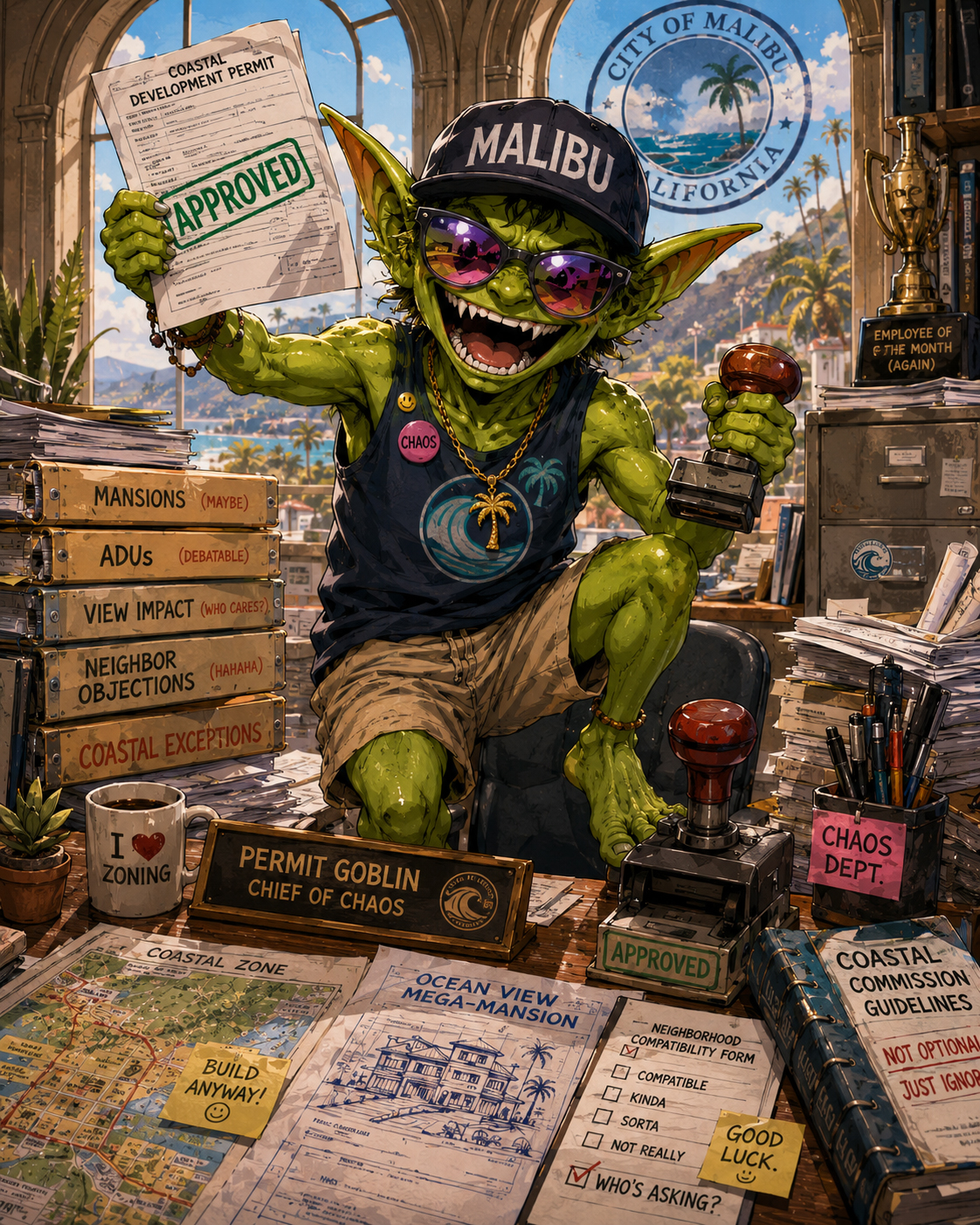 Permit Goblin character